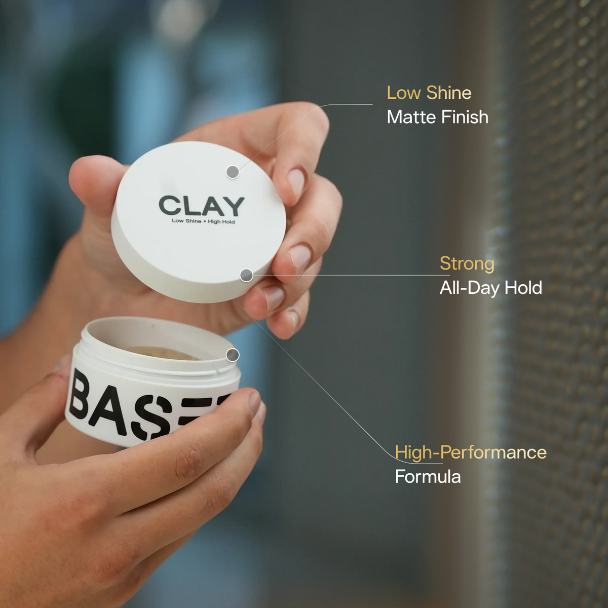 Men’s Hair Styling Clay